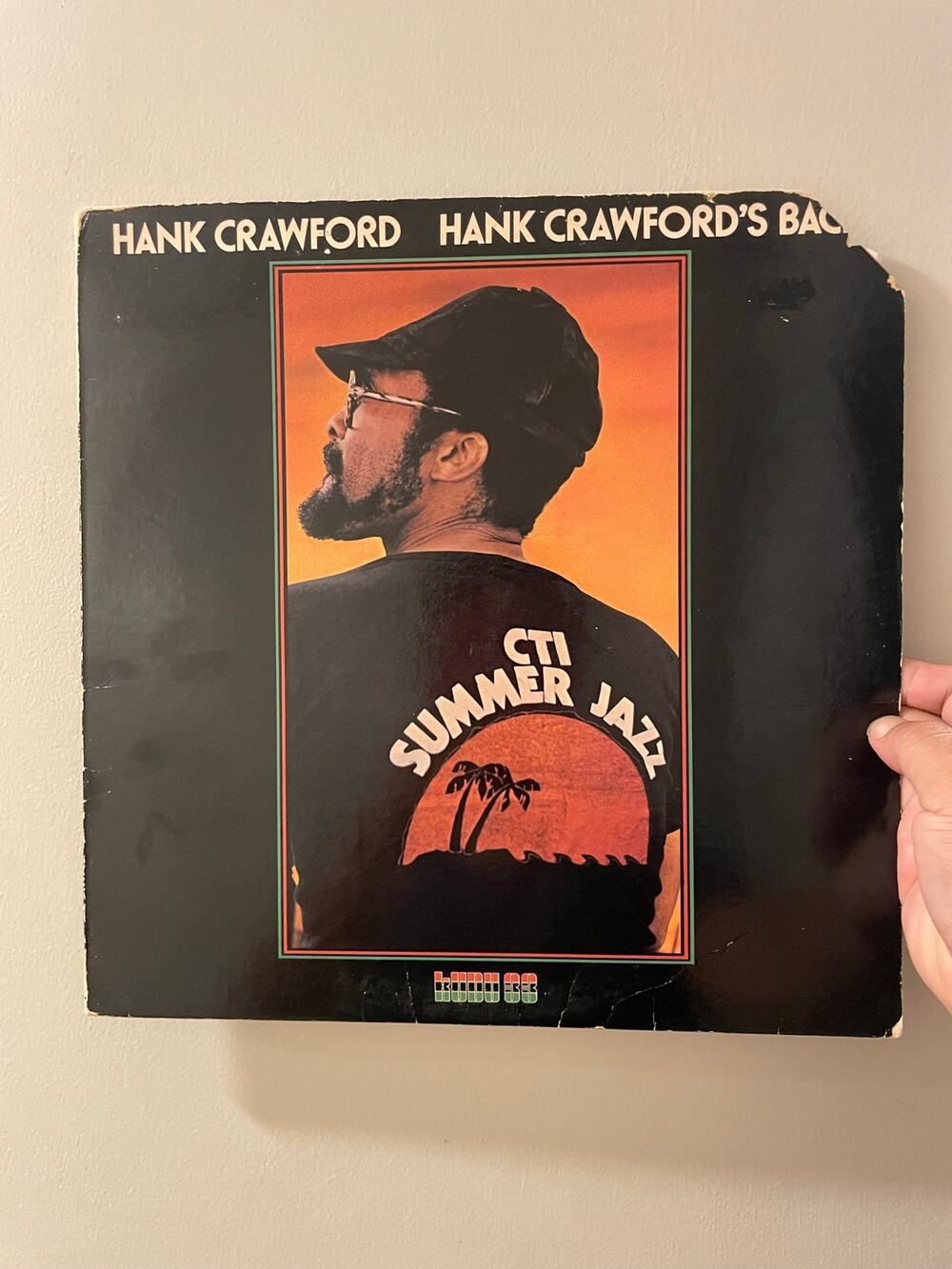 Hank Crawford Back LP vintage vinyl record jazz funk soul